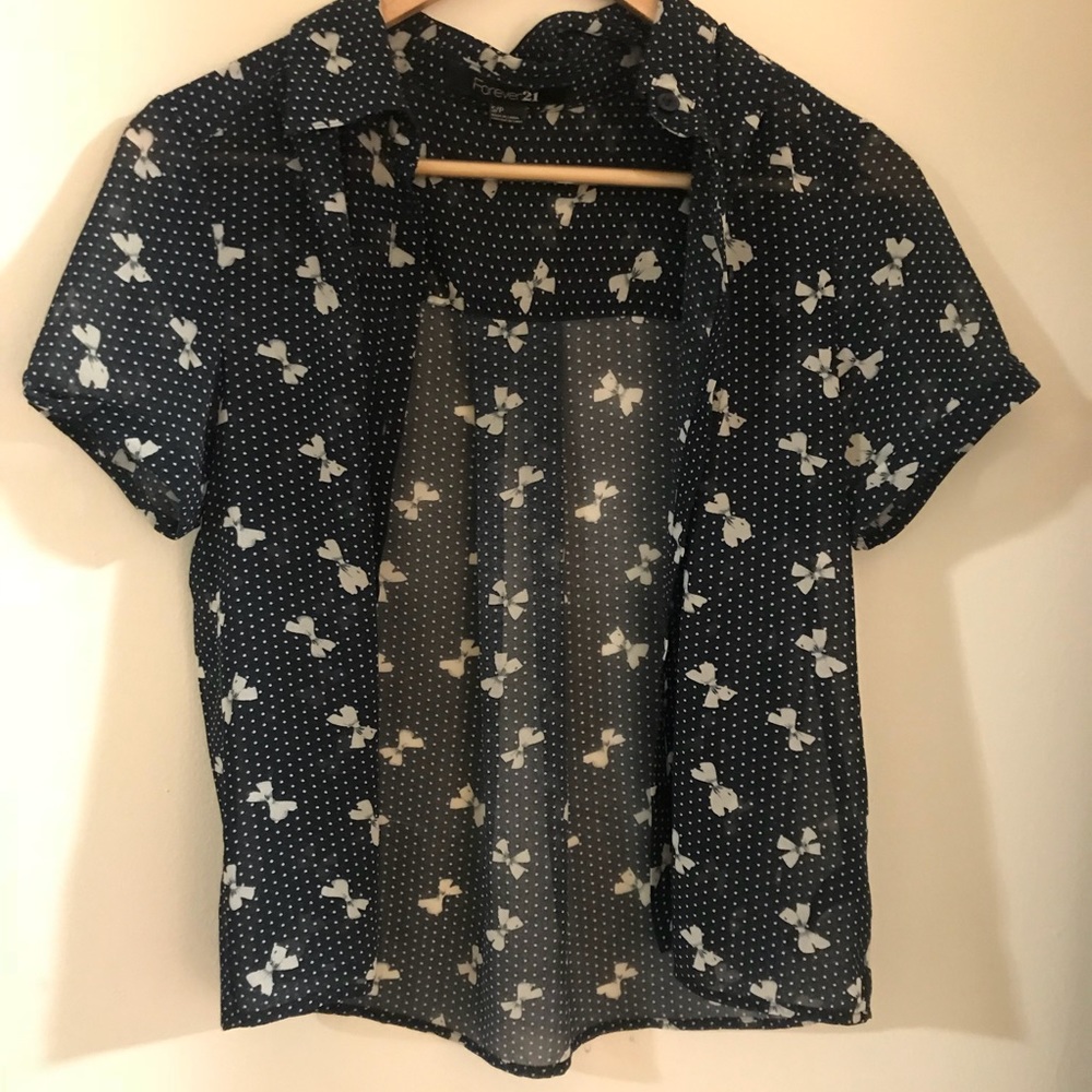 Forever 21 button down blouse